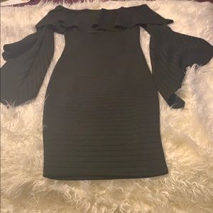 Stretchy off the shoulders dress